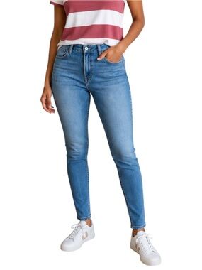 Lucky Brand Bridgette High Rise Skinny Jeans Women’s 12 /31R Blue Denim Y2K